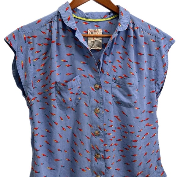 Anthropologie Colloquial Short-Sleeved Buttondown - Picture 7 of 13